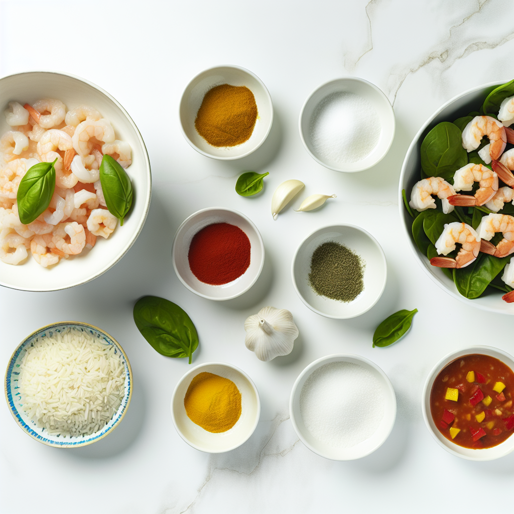 Healthy Shrimp Rice Casserole With Veggies Recipe - Recipe Image