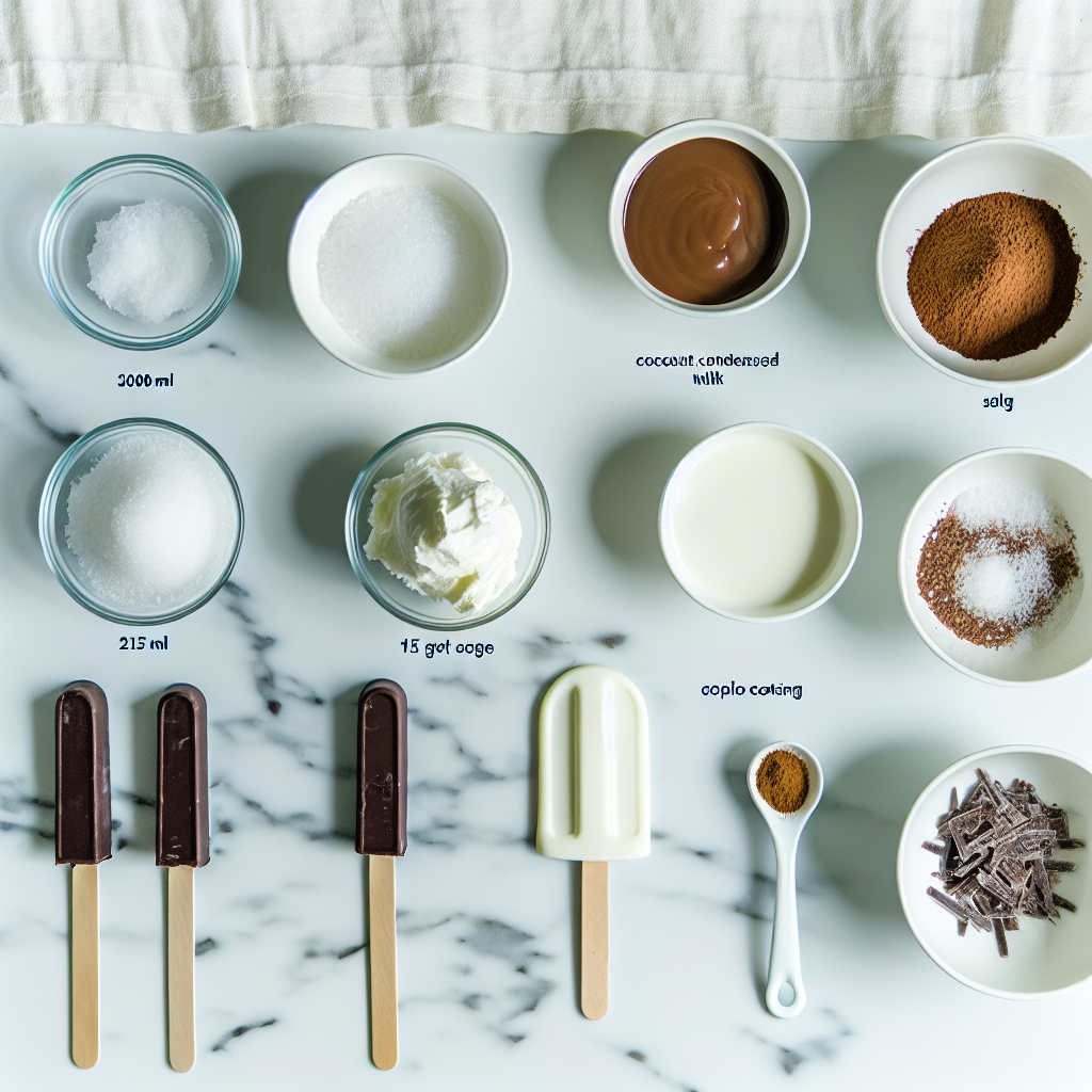 Easy Creamy Vegan Chocolate Popsicles Recipe - Recipe Image