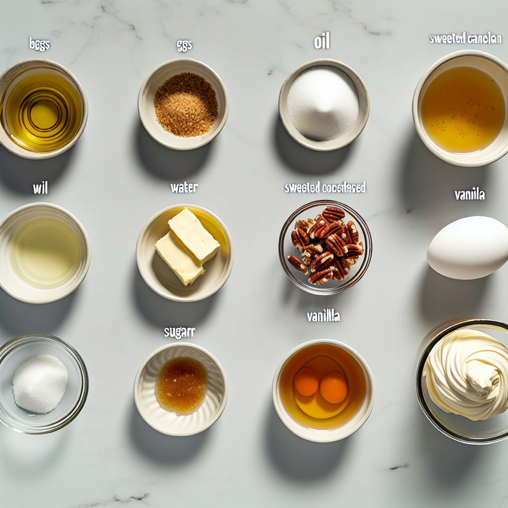 Butter Pecan Praline Poke Cake Recipe - Recipe Image