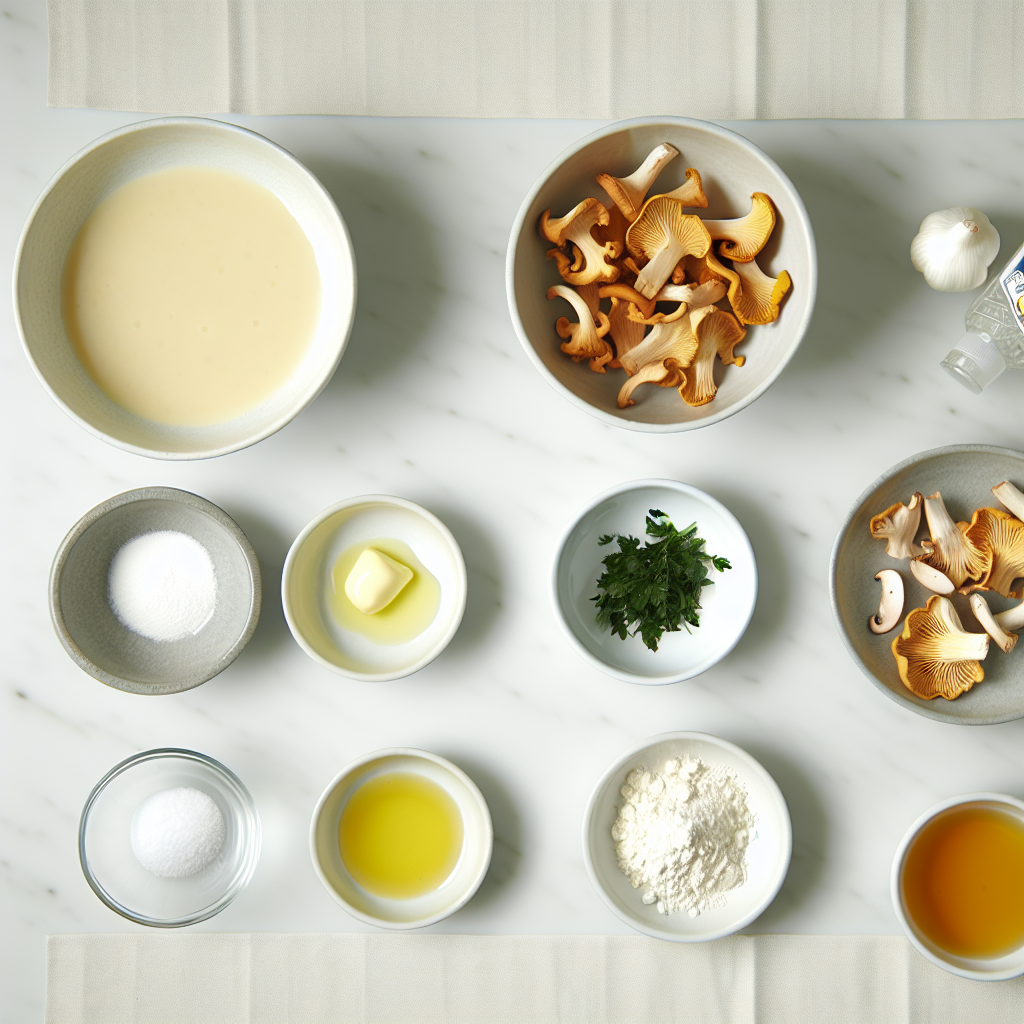 Creamy Chanterelle Sauce Recipe - Recipe Image