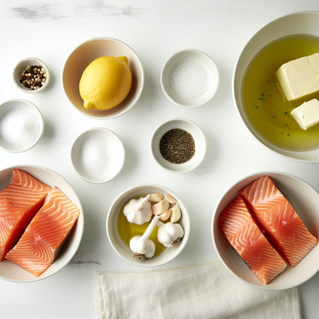 Garlic Butter Salmon Recipe - Recipe Image
