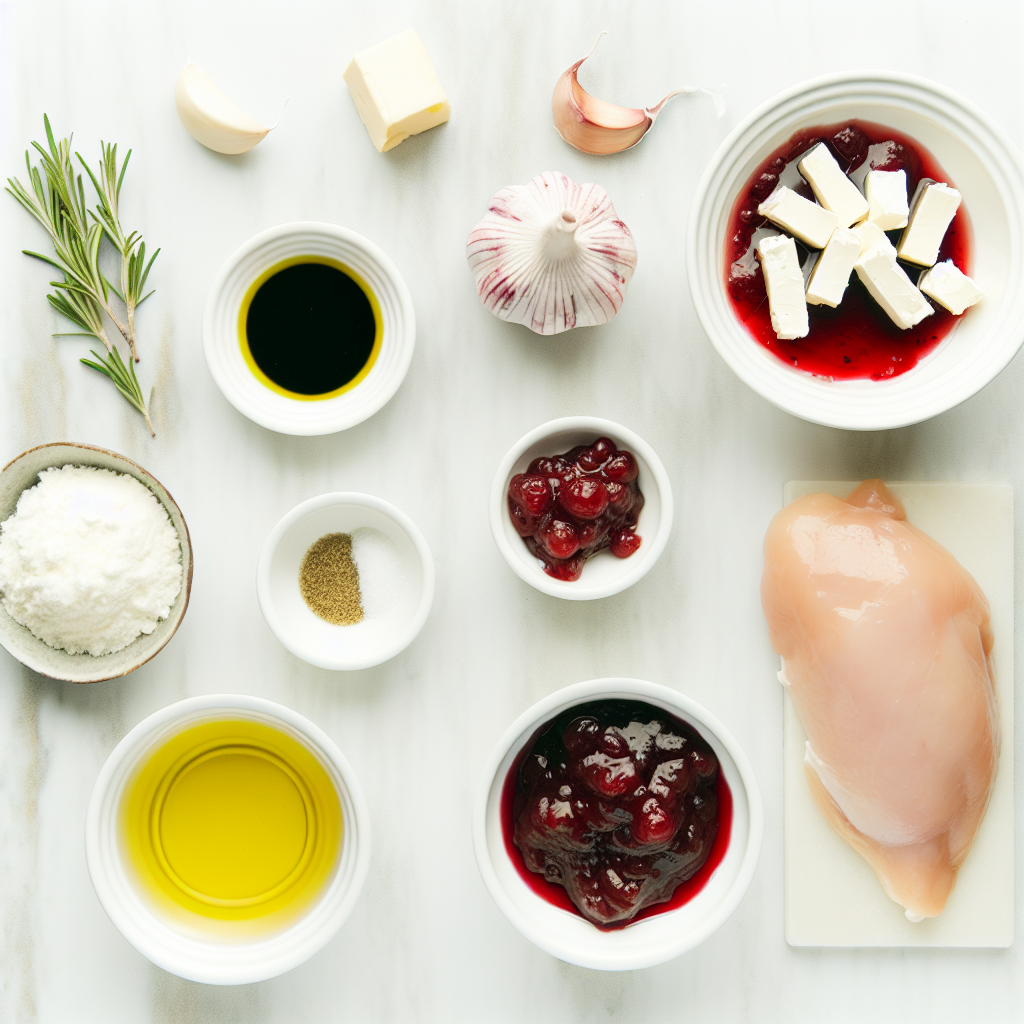 Cranberry Brie Stuffed Chicken Recipe - Recipe Image