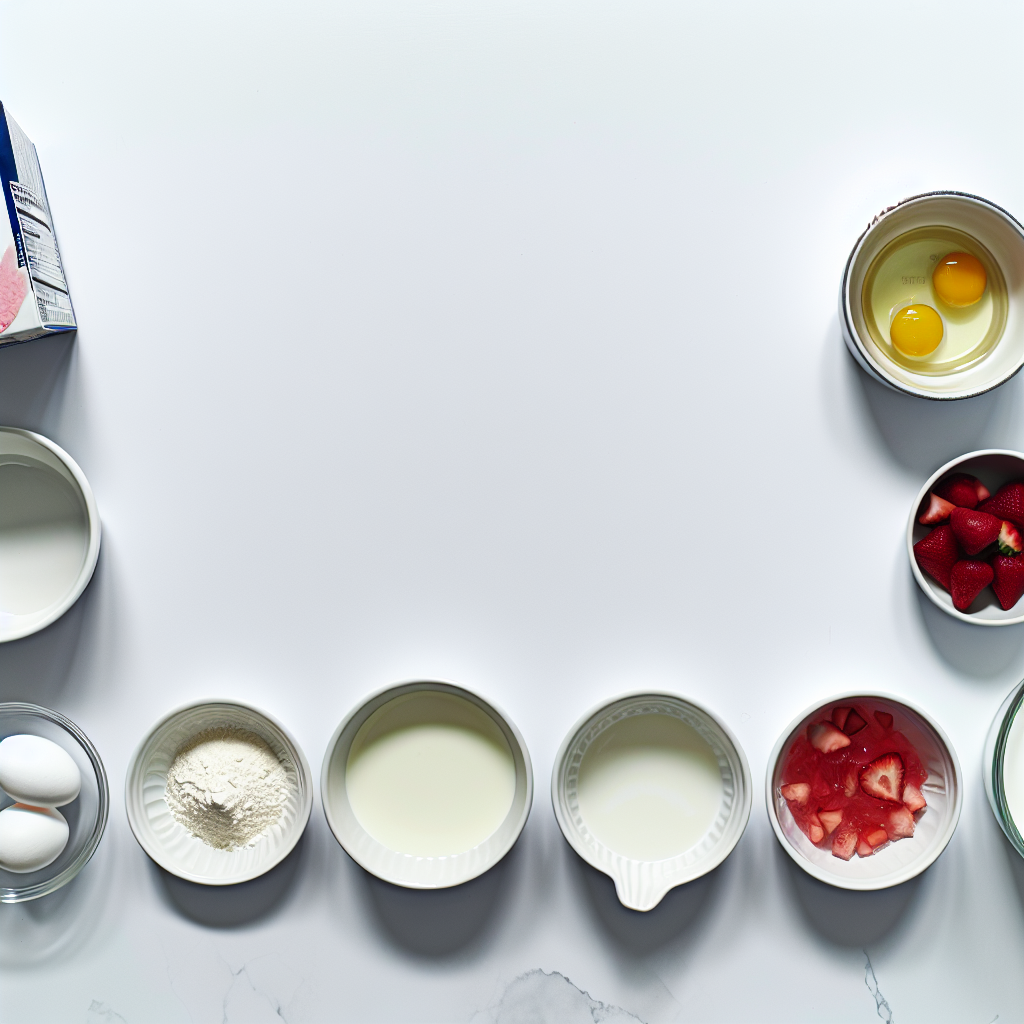 Strawberry Jello Cake with Fresh Fruit and Whipped Topping Recipe - Recipe Image