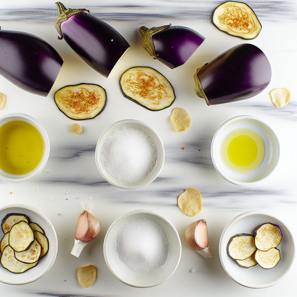 Air Fryer Eggplant Chips Recipe - Recipe Image