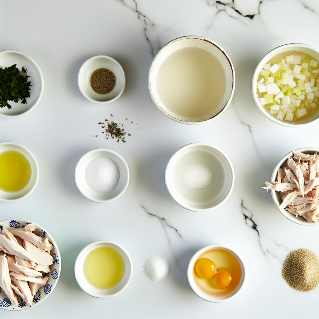 Comforting Greek Lemon Chicken Soup Recipe - Recipe Image