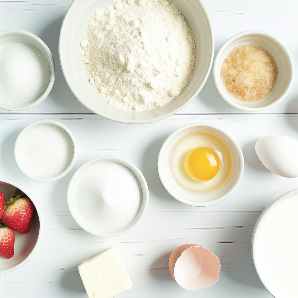 Delicious Strawberry Muffins Recipe - Recipe Image