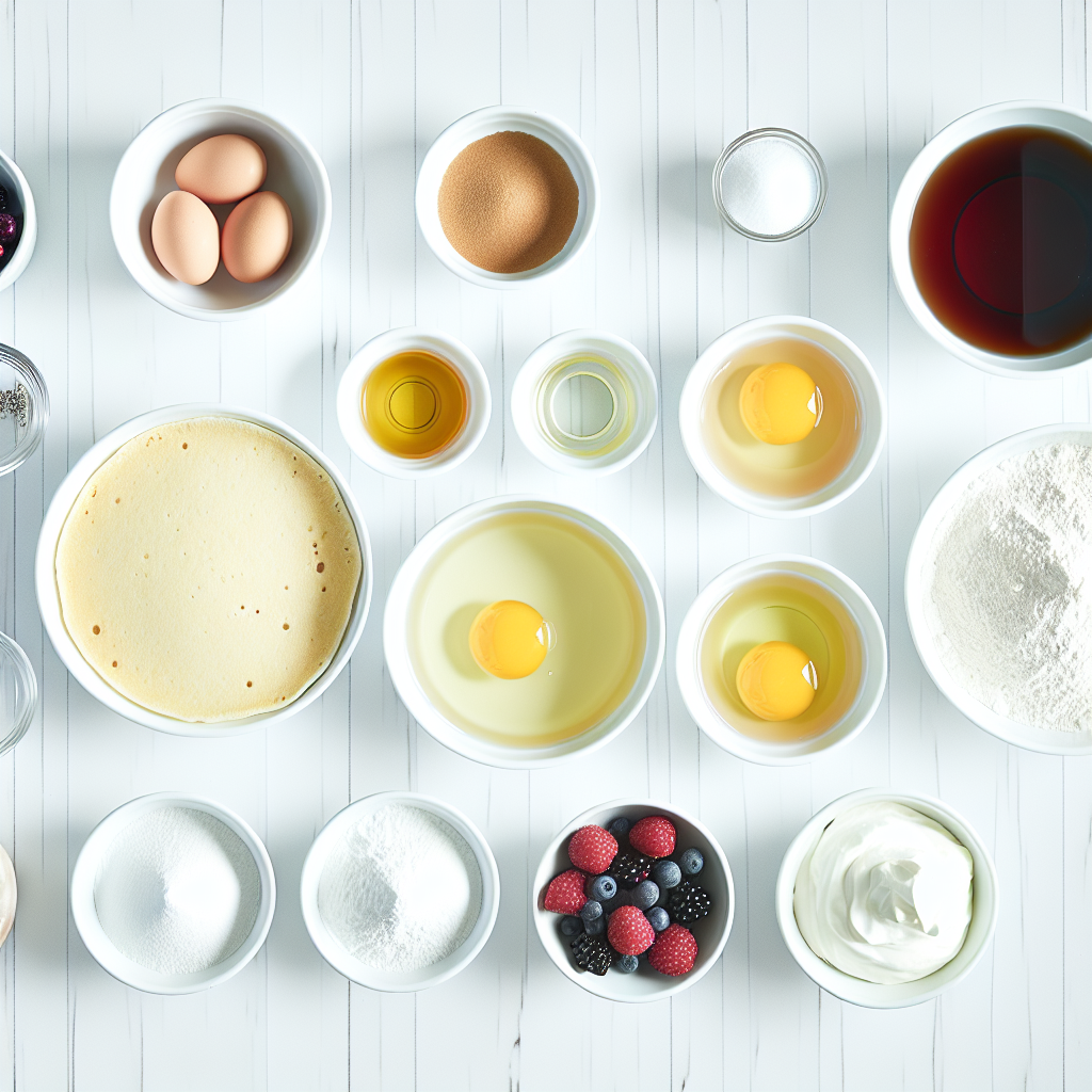 Jiggly Japanese Pancakes Recipe - Recipe Image