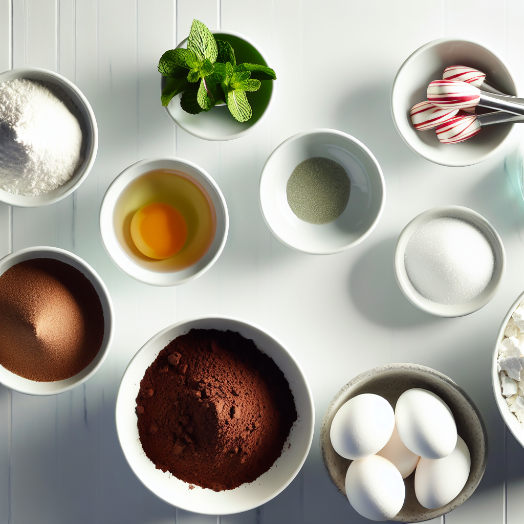 Rich Chocolate Peppermint Crinkle Cookies Recipe - Recipe Image