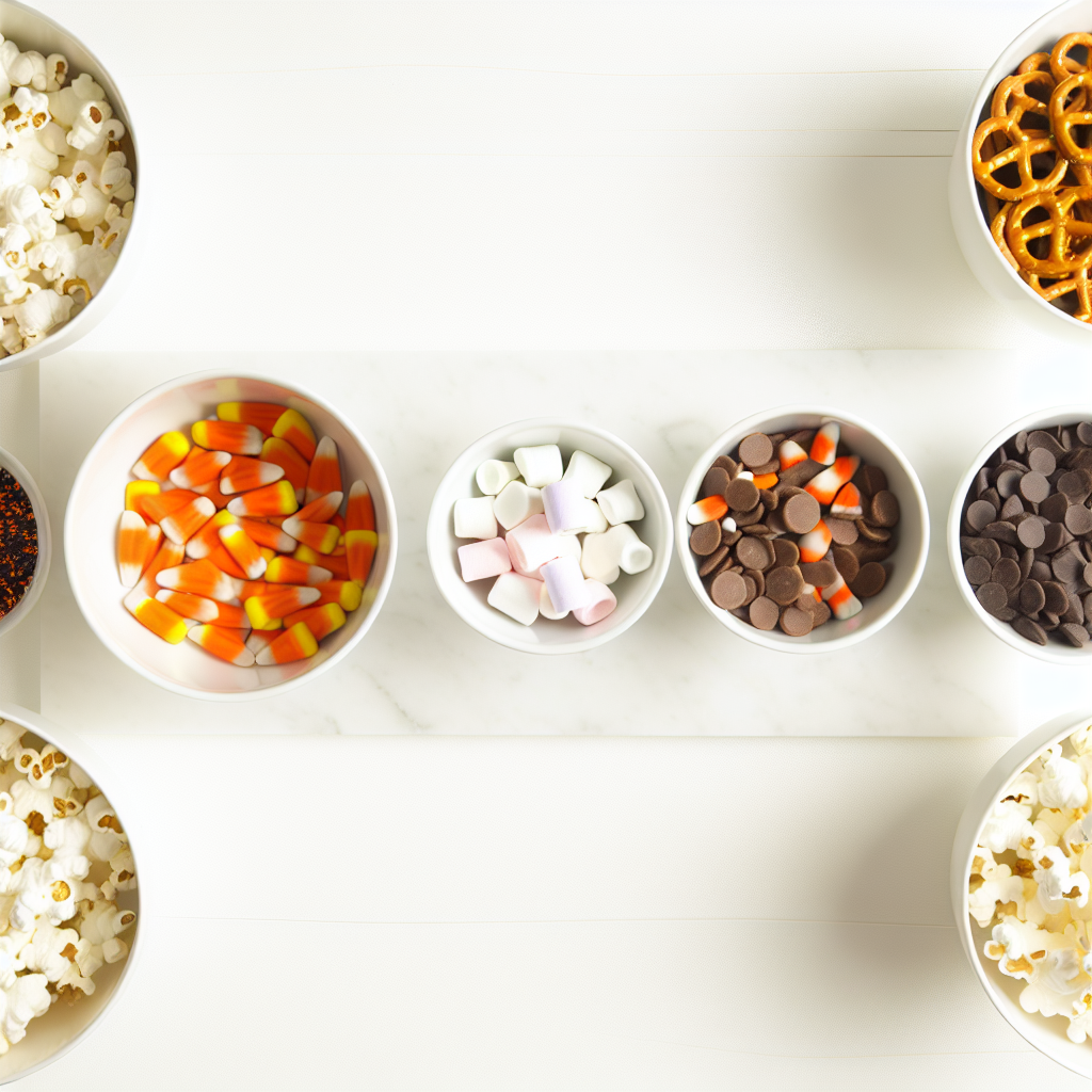Halloween Popcorn Mix Recipe - Recipe Image