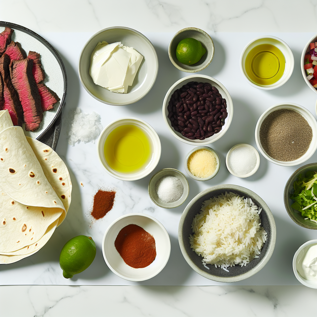 Steak Burrito Recipe - Recipe Image