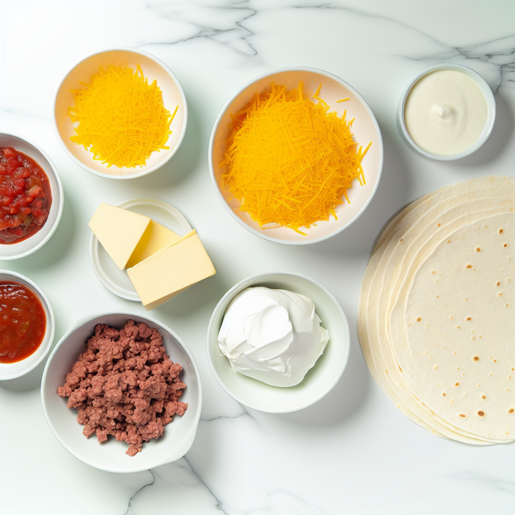 Loaded Taco-Stuffed Cheesy Pockets That Everyone Will Love Recipe - Recipe Image