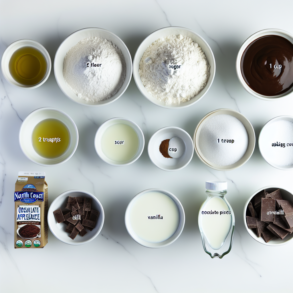 North Coast Chocolate Applesauce Cake Recipe - Recipe Image