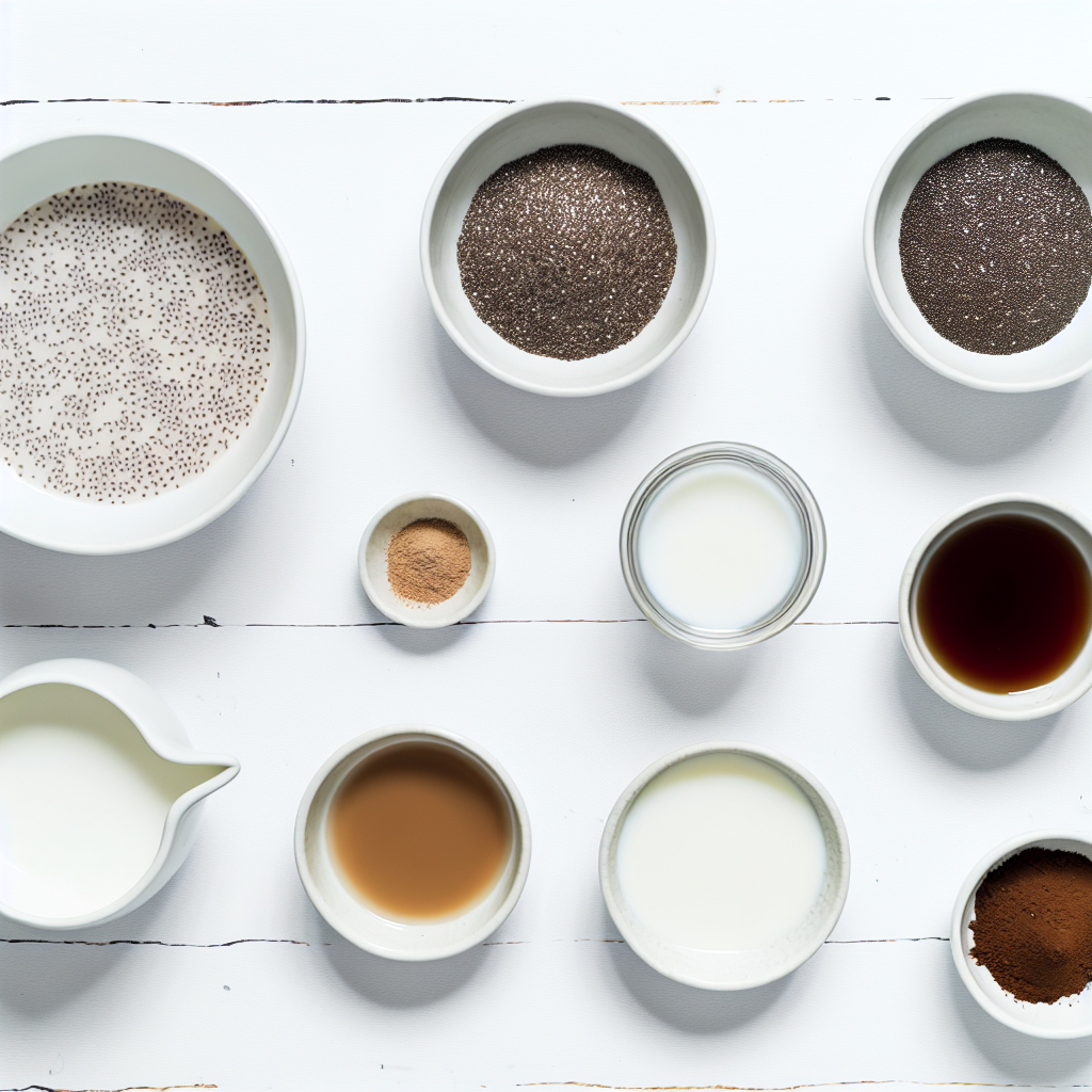 Mocha Chia Pudding Recipe - Recipe Image