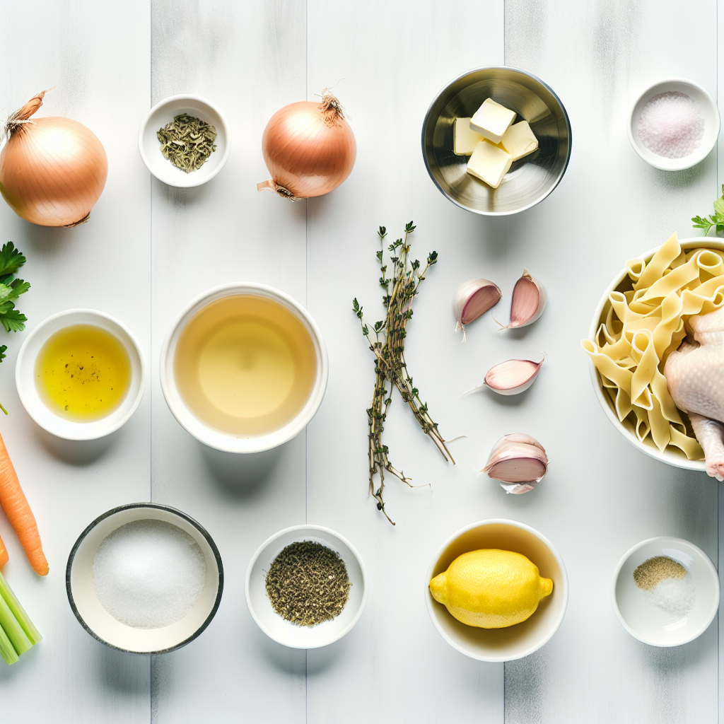 Homemade Chicken Noodle Soup Recipe - Recipe Image