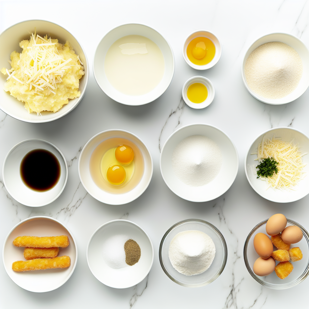 Crispy Cheesy Potato Sticks Recipe - Recipe Image