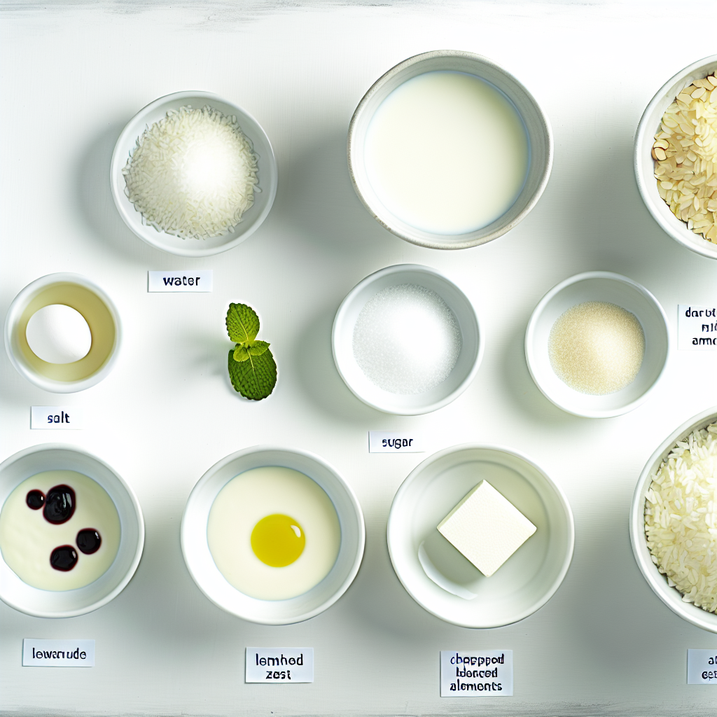 Risalamande (Danish Rice Pudding) with Cherry Sauce Recipe - Recipe Image