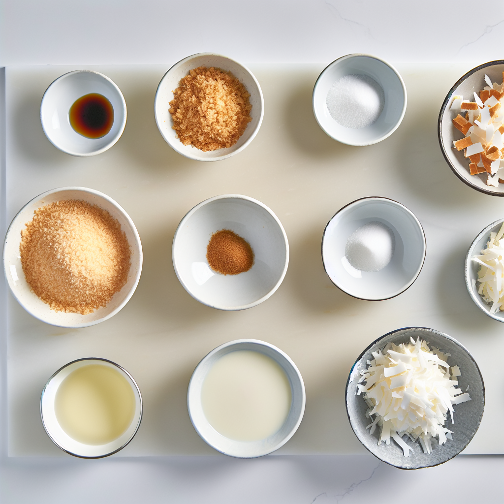 Coconut Rum Snow Squares Recipe - Recipe Image