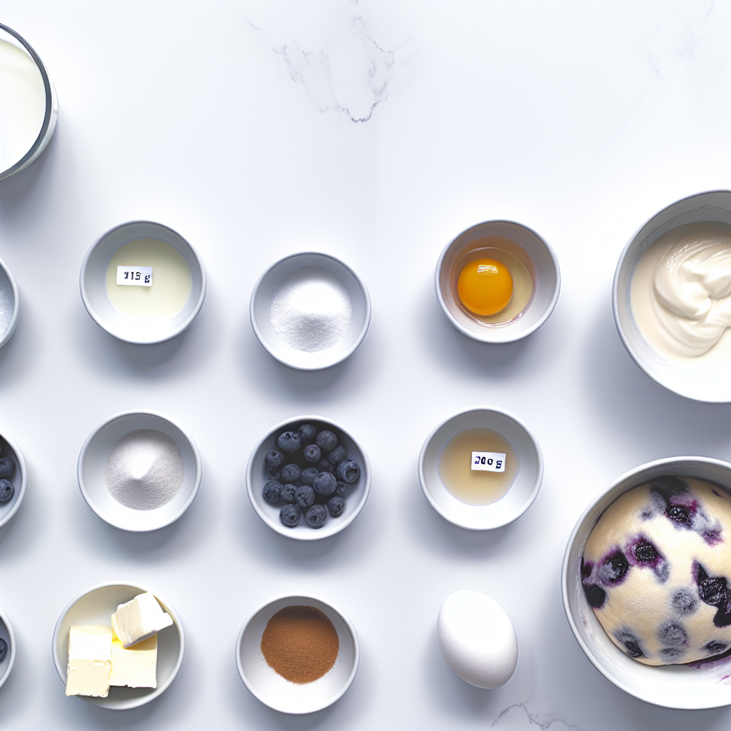 Blueberry Cheesecake Brioche Buns Recipe - Recipe Image