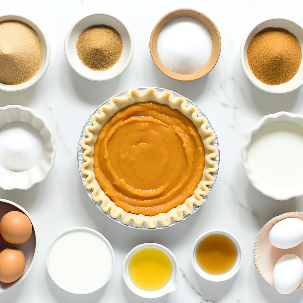 Easy Sweet Potato Pie with Heavy Cream Recipe - Recipe Image