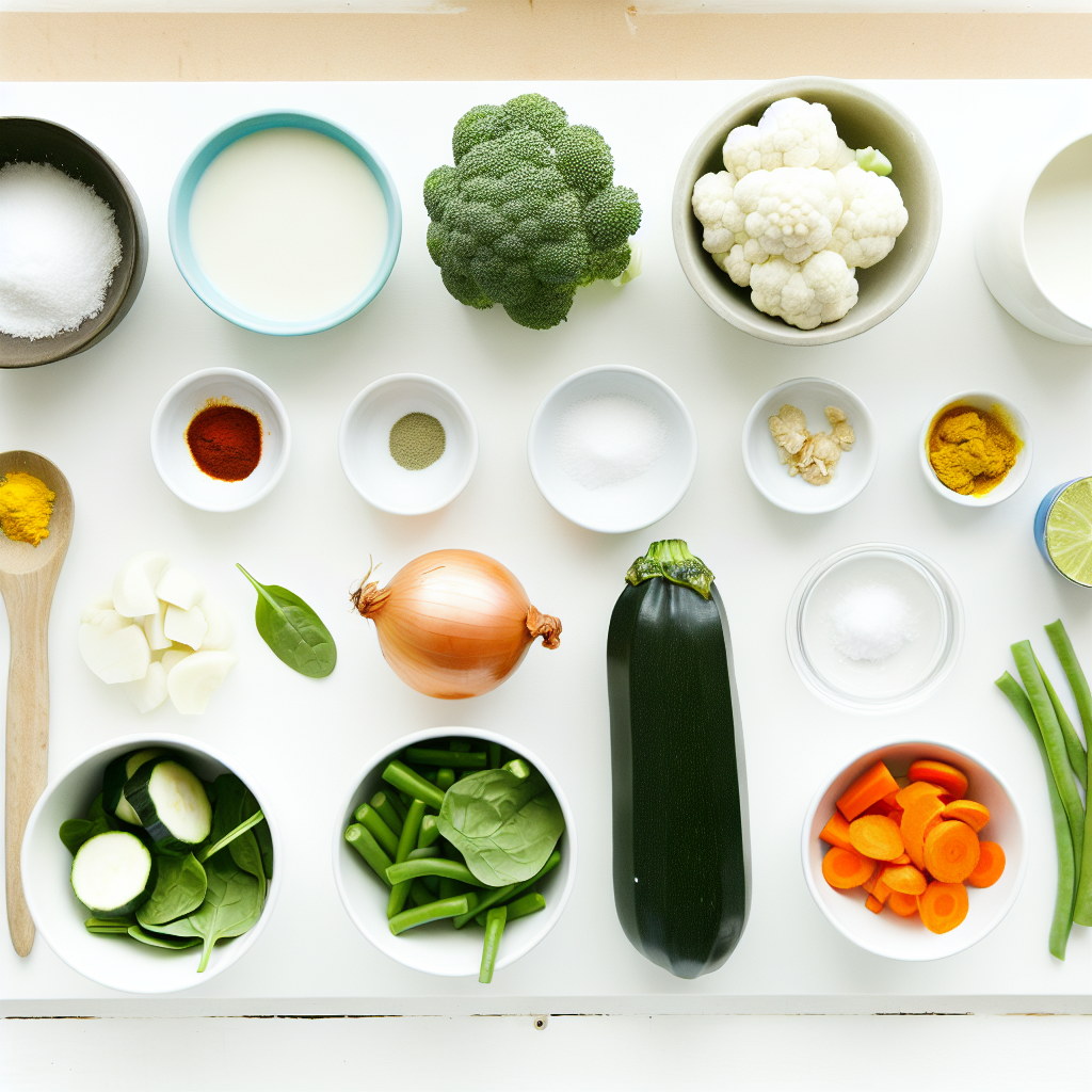 Coconut Curry Vegetables Recipe - Recipe Image