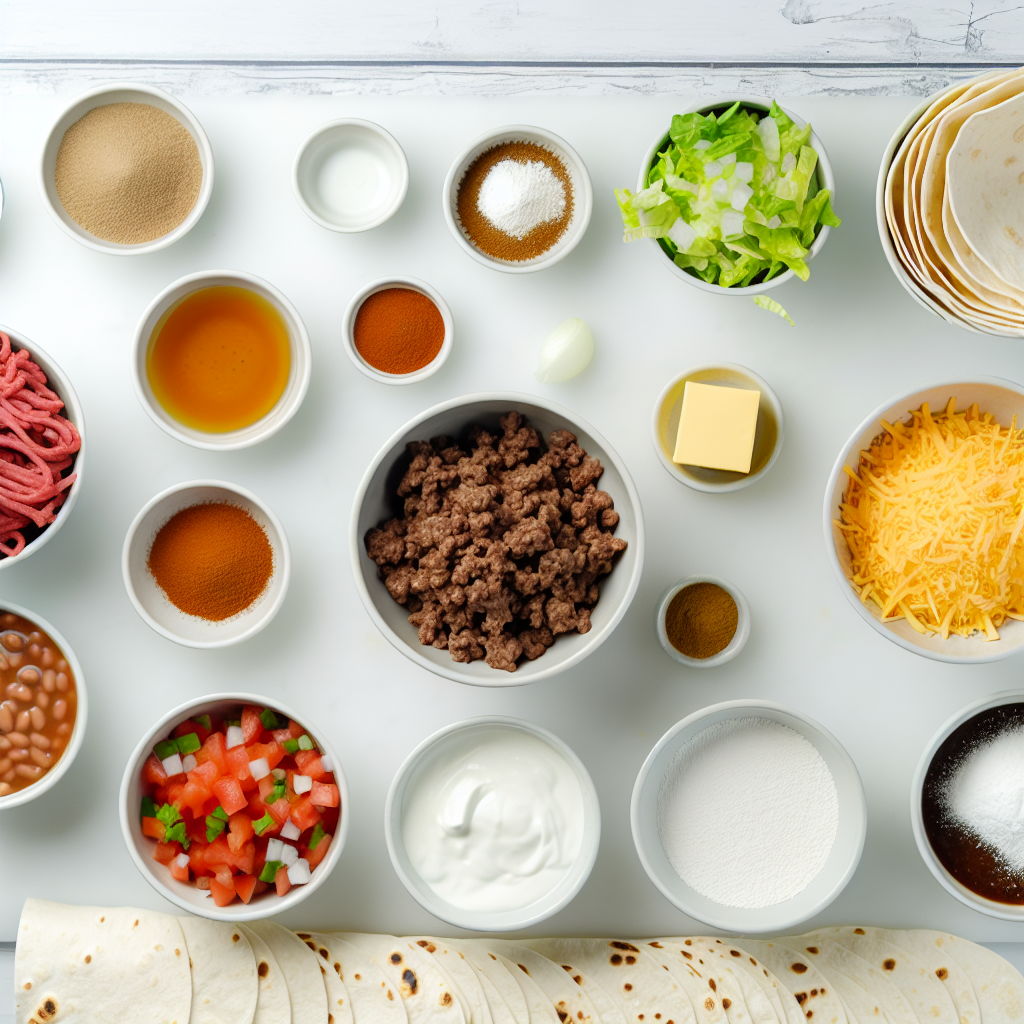 Smothered Cheesy Beef Burritos Recipe - Recipe Image