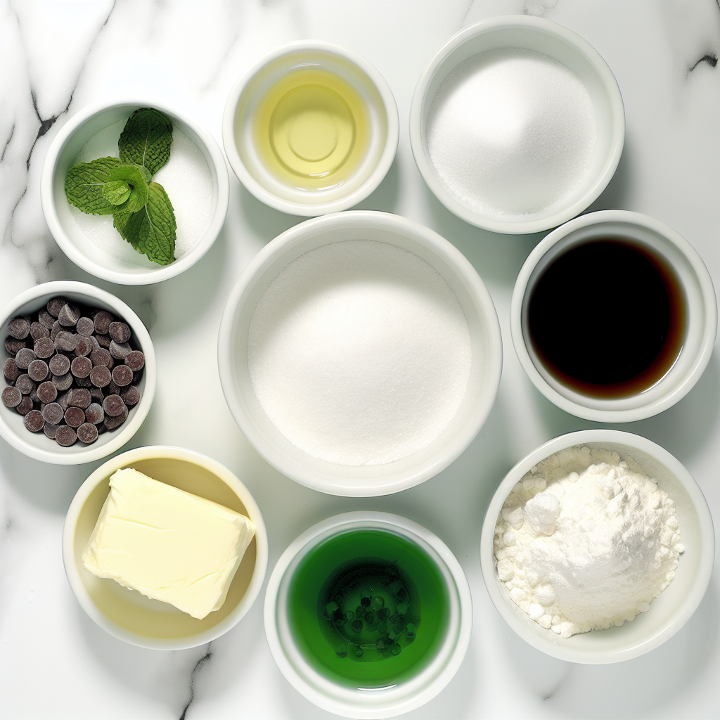 Mint Chocolate Chip Snowball Cookies Recipe - Recipe Image