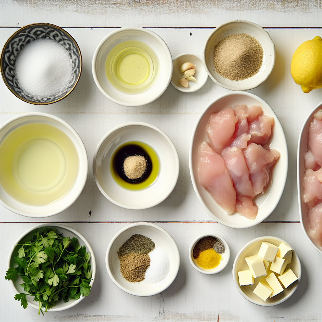 Lemon Butter Chicken Skillet Recipe - Recipe Image