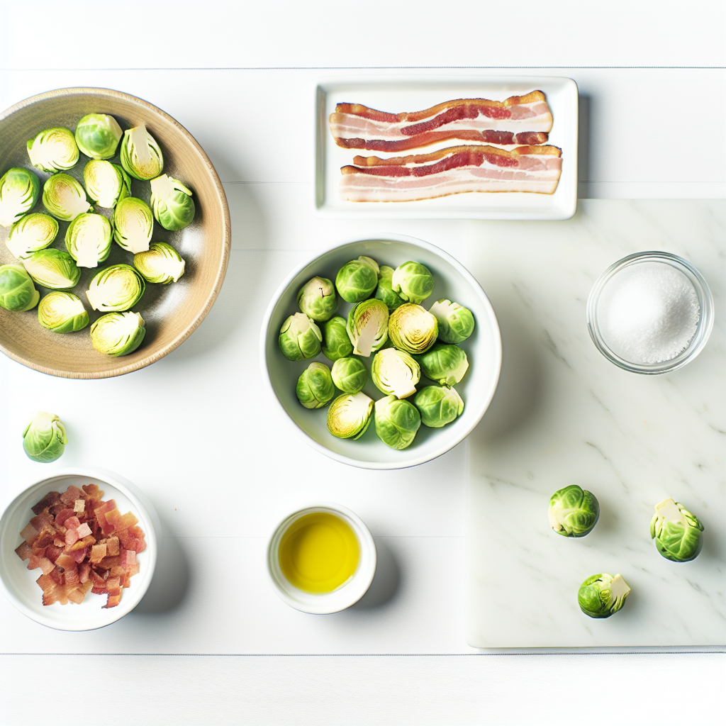 Balsamic Roasted Brussels Sprouts with Bacon Recipe - Recipe Image