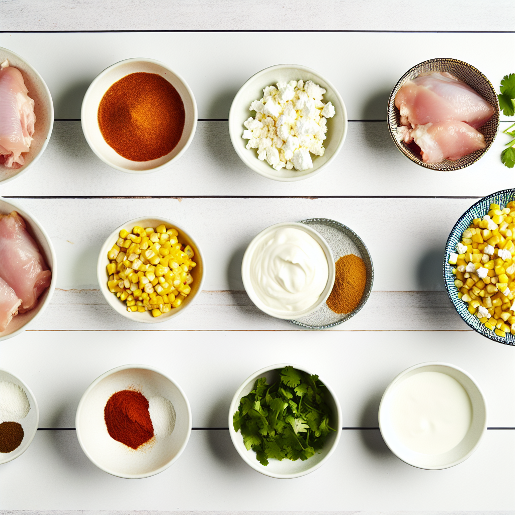 Tasty Street Corn Chicken Bowl Recipe - Recipe Image