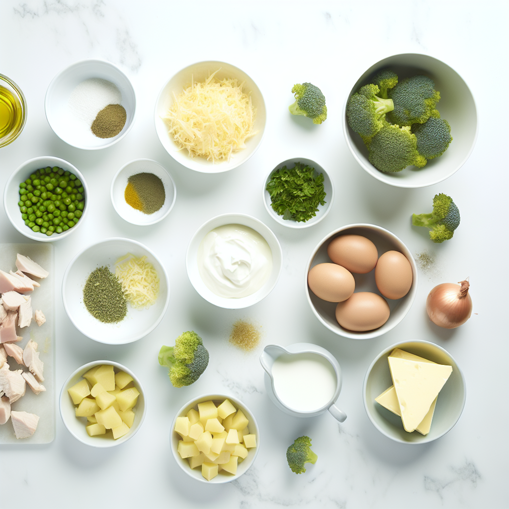 Chicken Potato Broccoli Casserole Recipe - Recipe Image