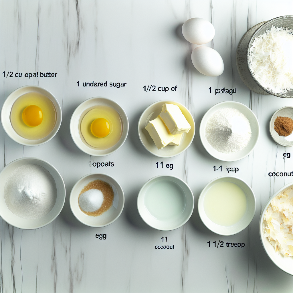 Coconut Flour Butter Cookies Recipe - Recipe Image