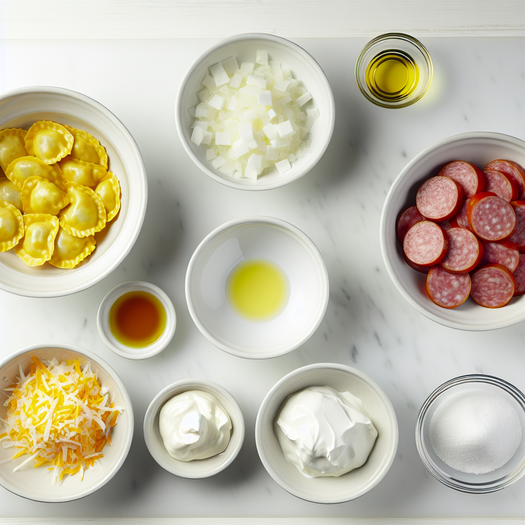 Kielbasa and Pierogi Bake: Discover the Ultimate Comfort Dish! Recipe - Recipe Image