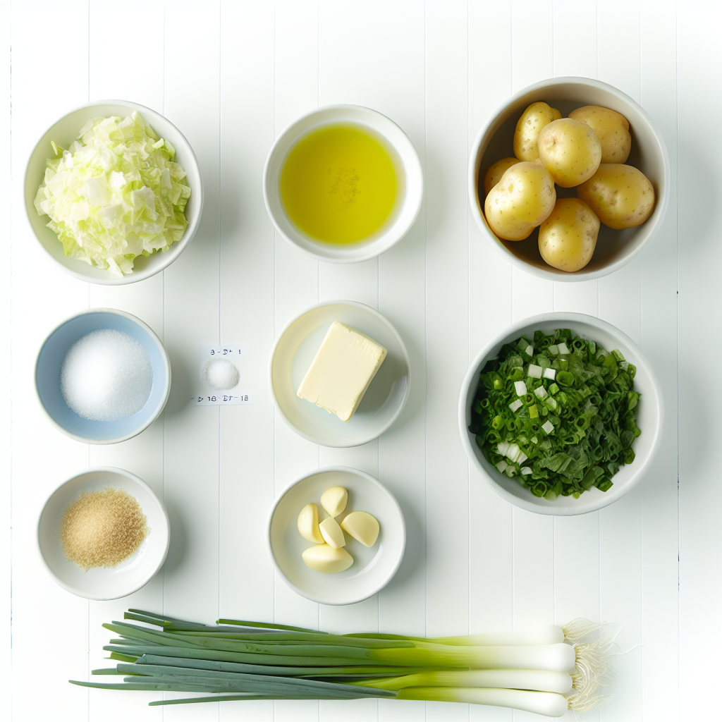 Colcannon Potatoes (Irish Mashed Potatoes) Recipe - Recipe Image