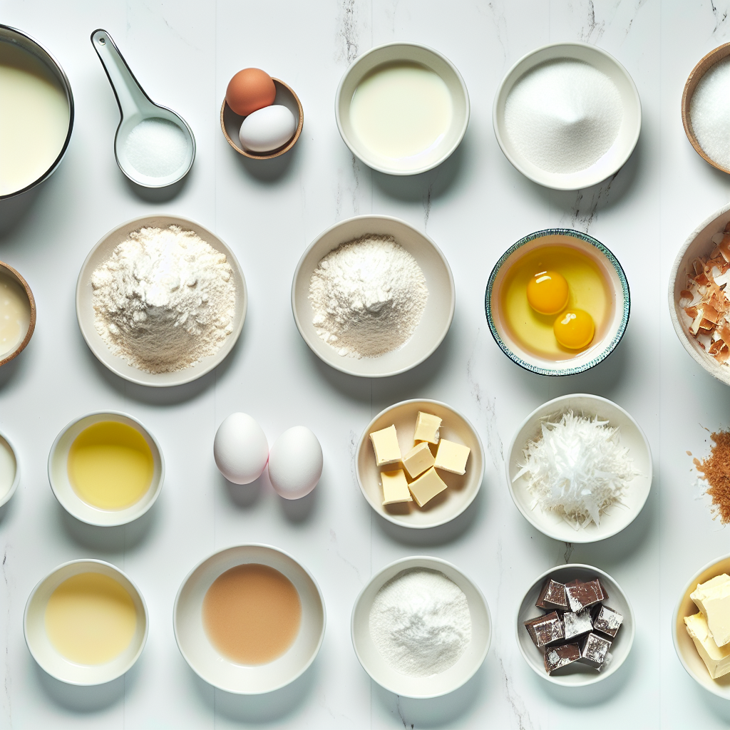 White Chocolate Coconut Bundt Cake Recipe - Recipe Image