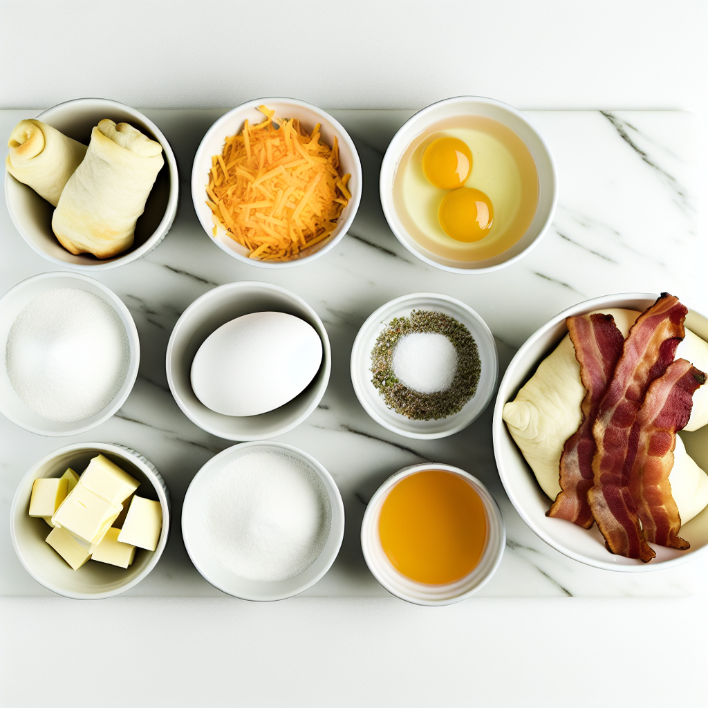 Easy Cheesy Breakfast Rolls Recipe - Recipe Image
