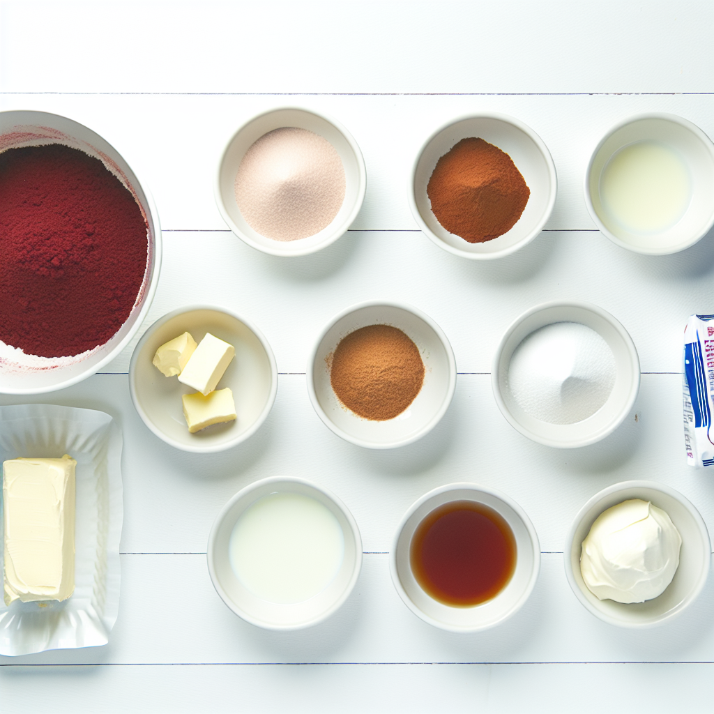 Red Velvet Cinnamon Rolls with Vanilla Icing Recipe - Recipe Image