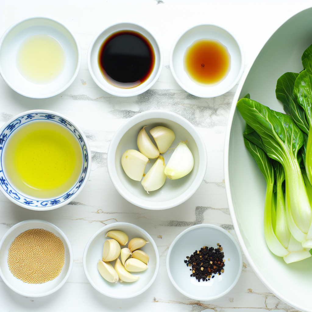 Garlic Ginger Bok Choy Stir-Fry Recipe - Recipe Image