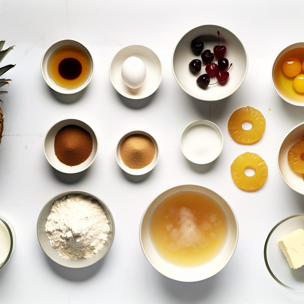 Pineapple Upside-Down Cake Recipe - Recipe Image