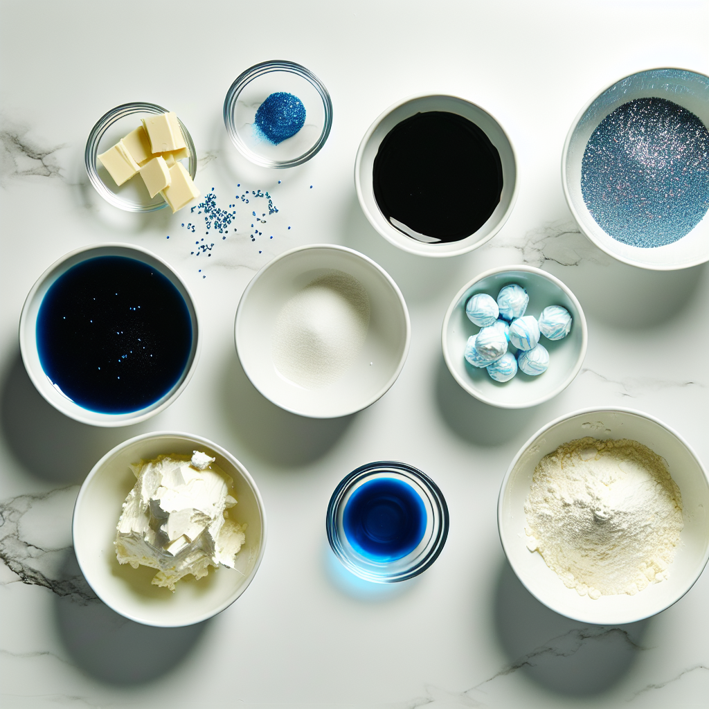 Sparkling Blue Christmas Truffles Recipe - Recipe Image