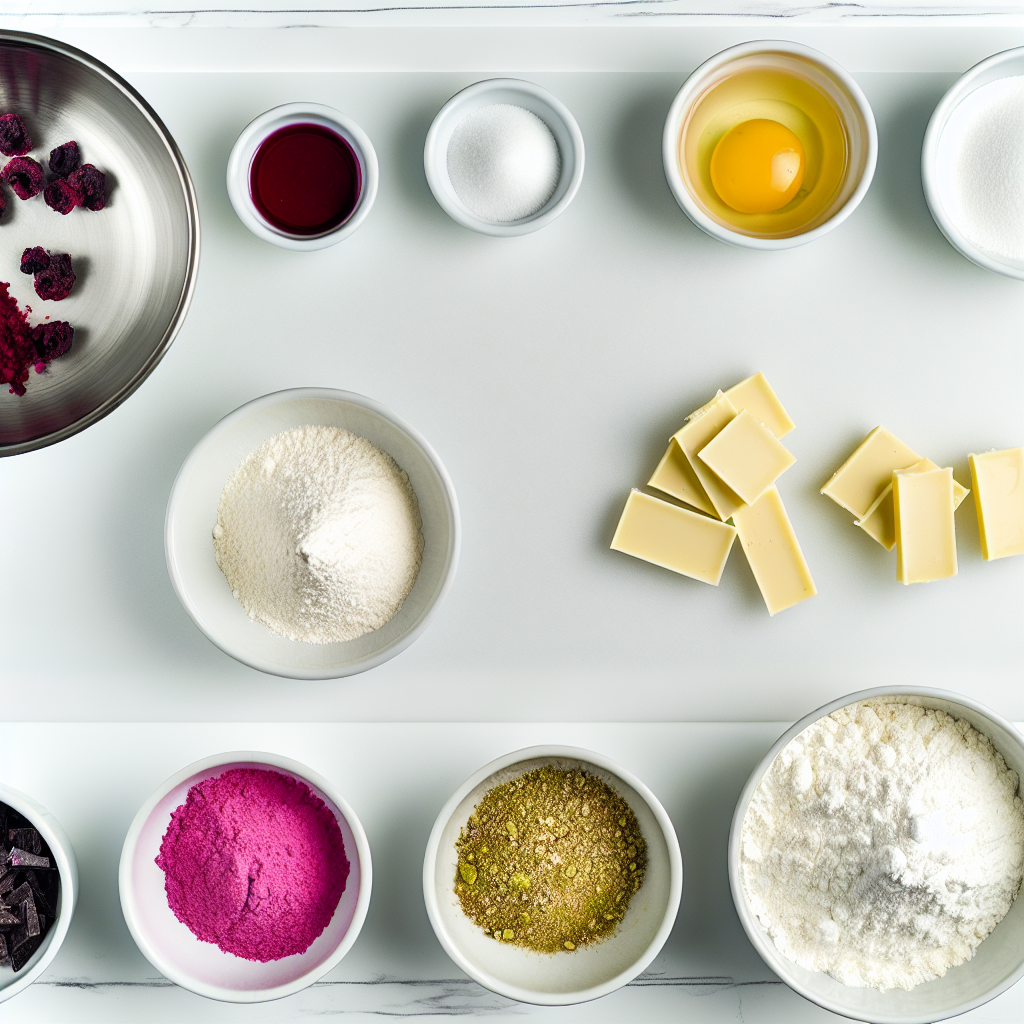 Luxurious Raspberry Pistachio Macarons Recipe - Recipe Image