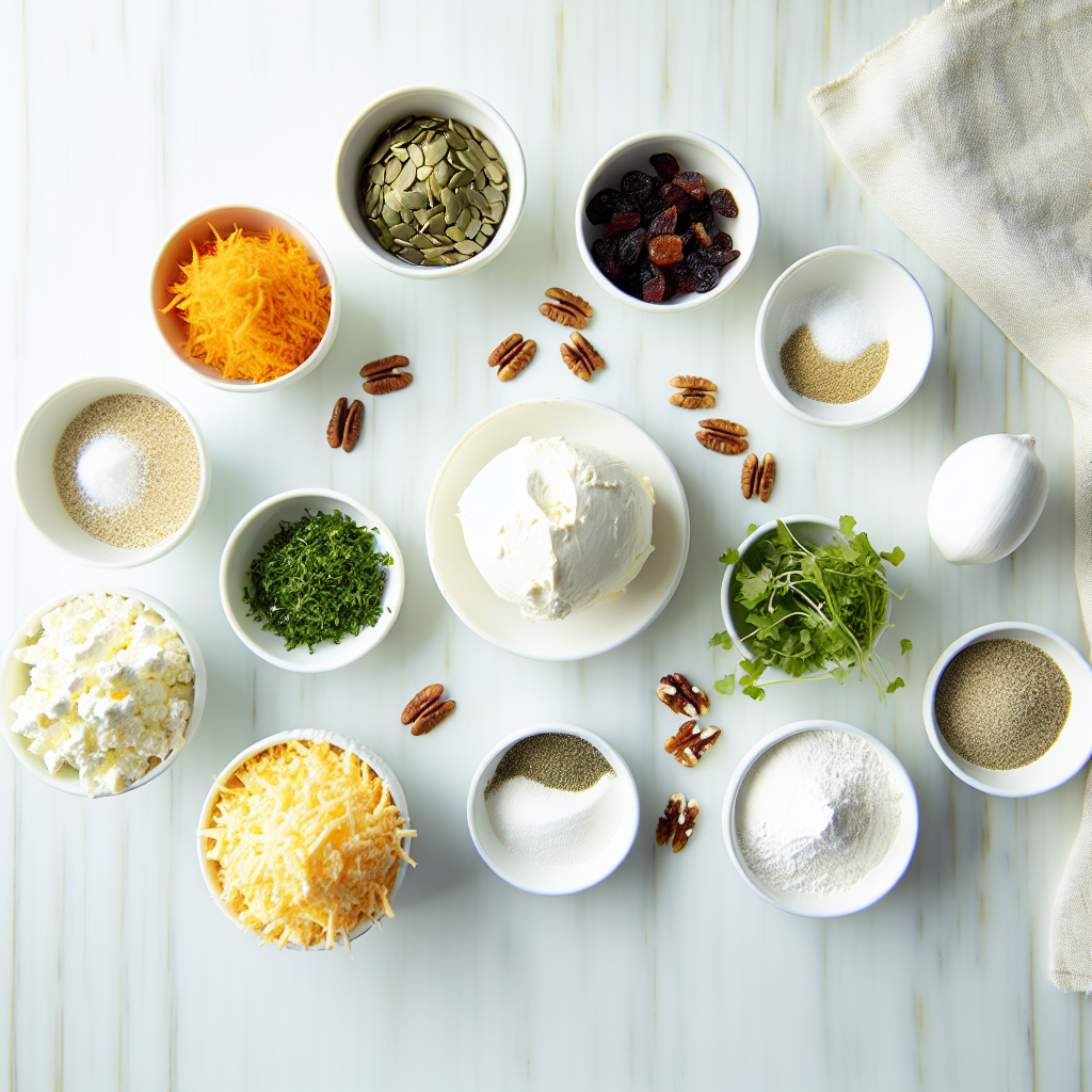 Easy Cheese Ball Party Snack Recipe - Recipe Image