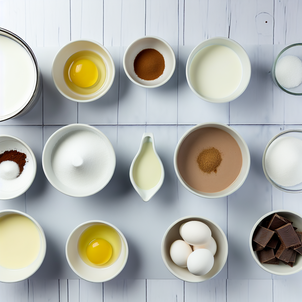 Creamy Chocolate Custard Recipe - Recipe Image