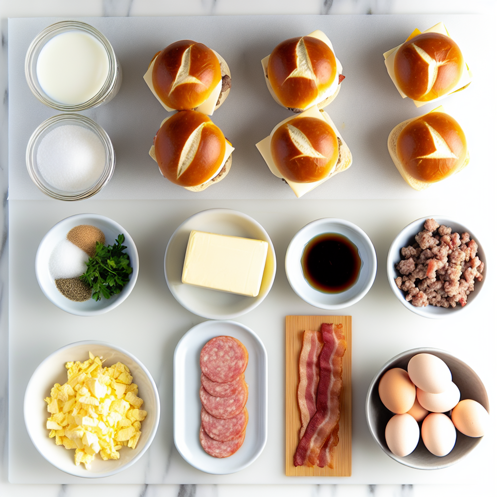 Breakfast Sliders Recipe - Recipe Image