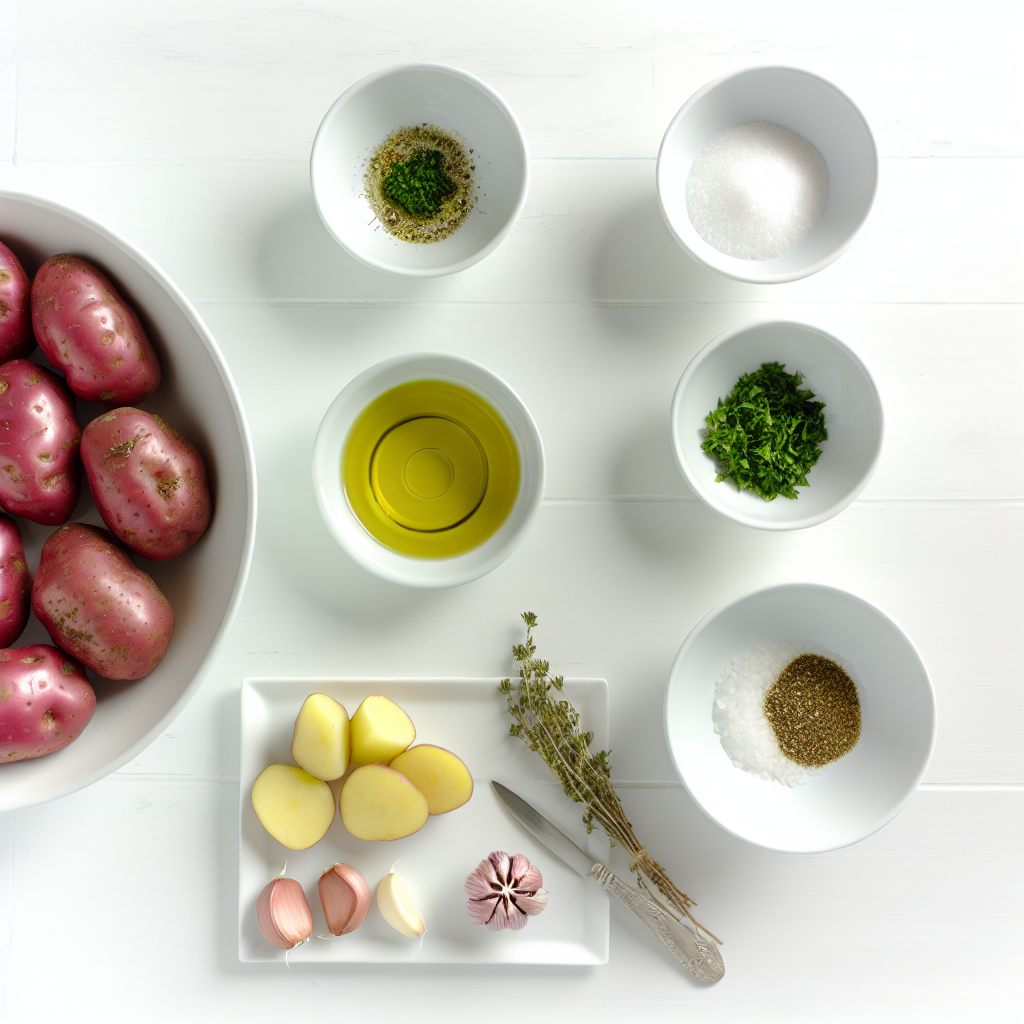 Roasted Red Potatoes with Garlic and Herbs Recipe - Recipe Image