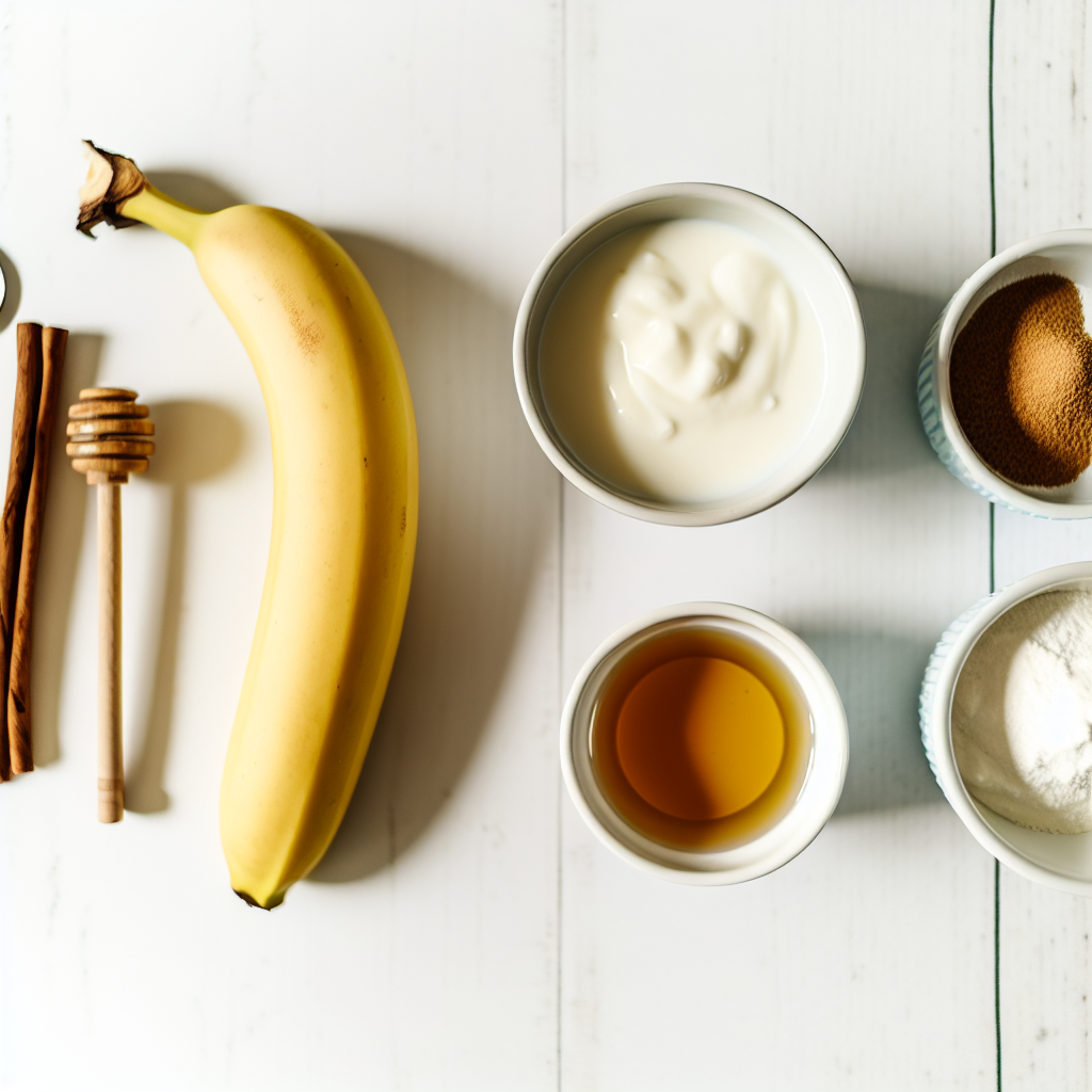 Dreamy Vanilla Cinnamon Banana Smoothie Bliss Recipe - Recipe Image