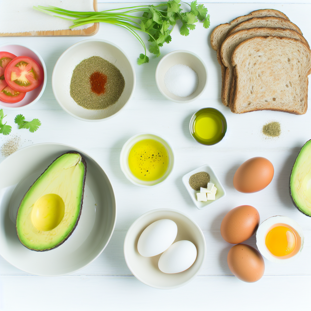 Avocado Egg Toast: A Nutritious and Delicious Breakfast Recipe - Recipe Image