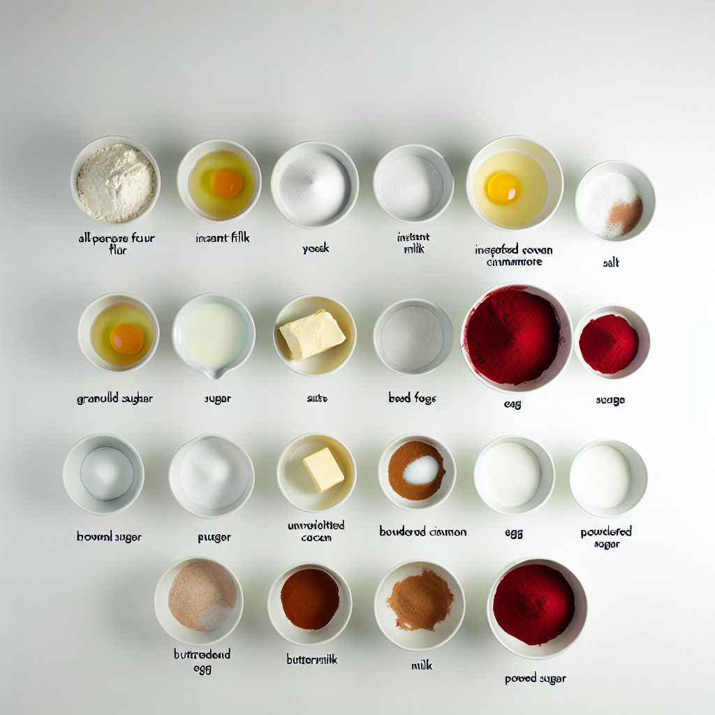 Red Velvet Cinnamon Rolls | The Perfect Christmas Morning Treat Recipe - Recipe Image