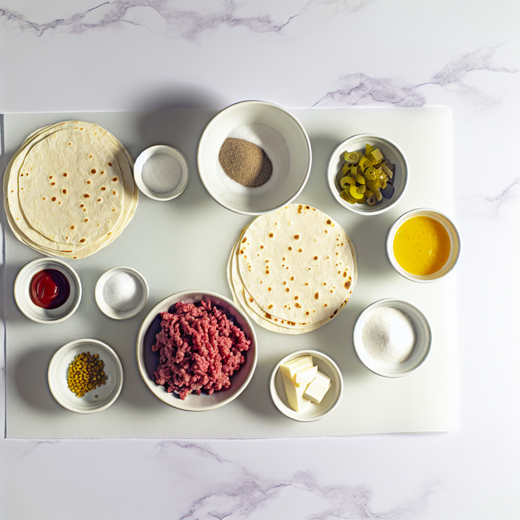 Easy Smashburger Quesadillas Recipe - Recipe Image