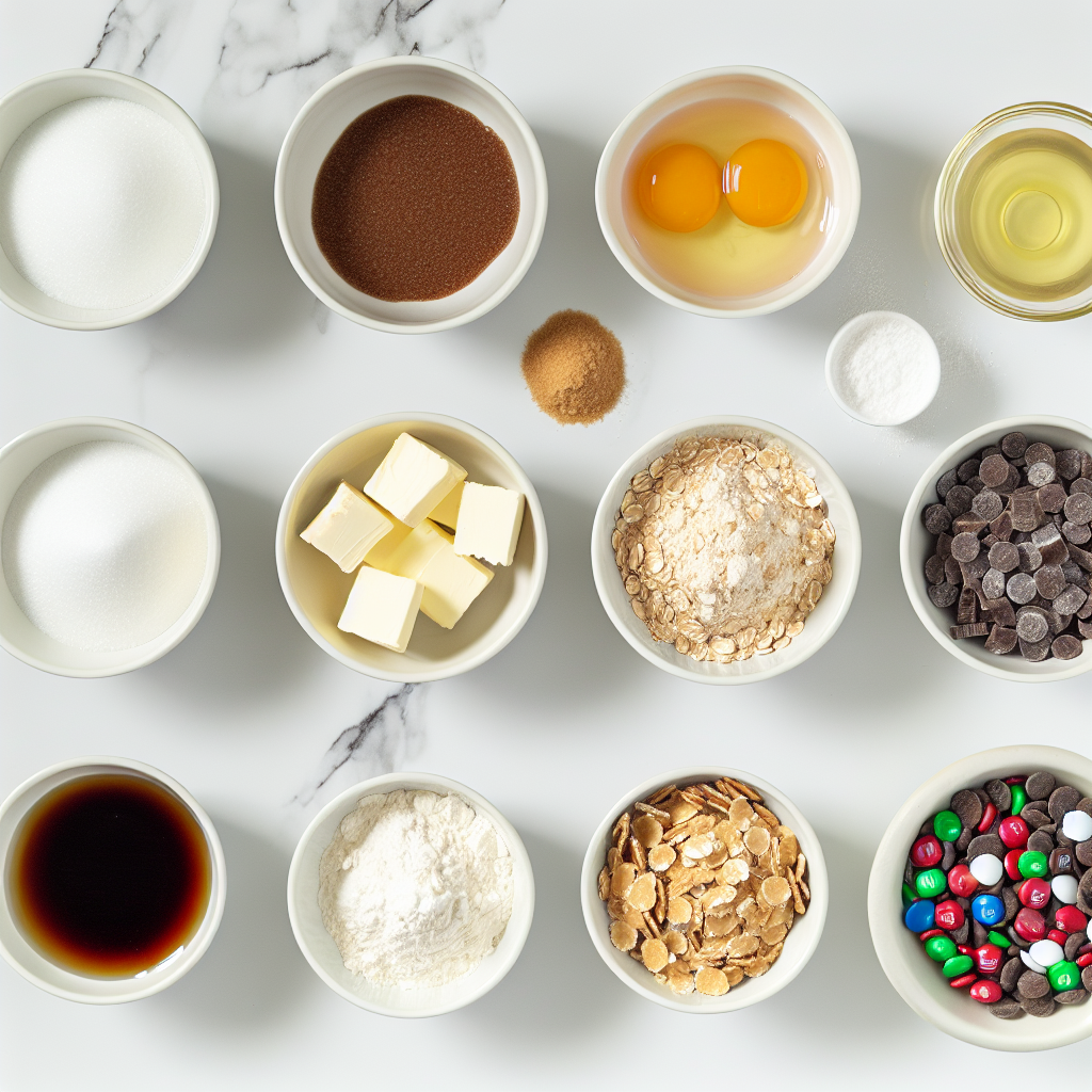 Christmas Monster Cookies Recipe - Recipe Image