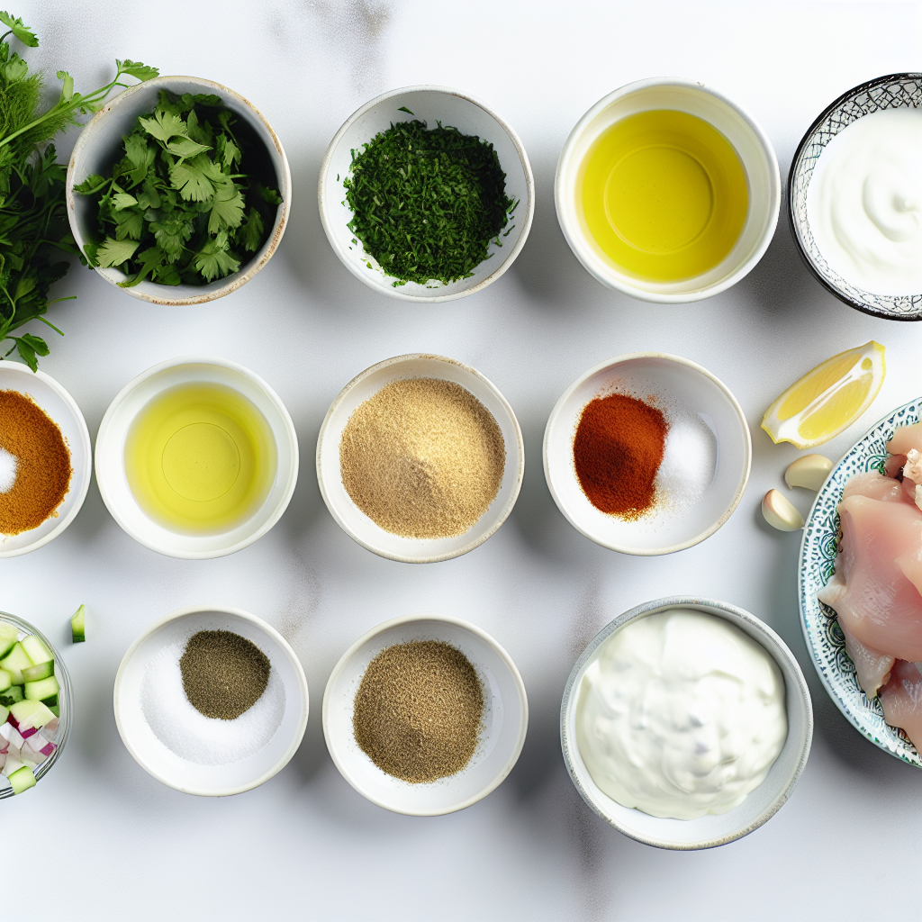 Chicken Shawarma with Yogurt Sauce Recipe - Recipe Image
